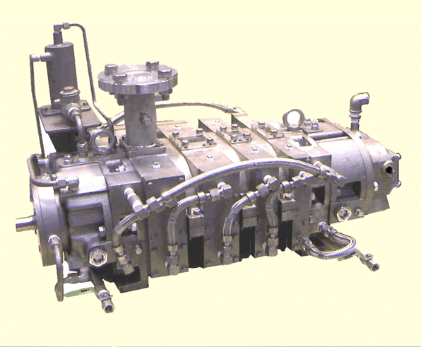 腐食性ガス用ステンレス製ポンプ