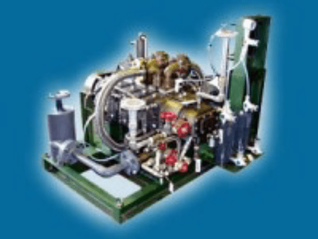 腐食性ガス用フッ素樹脂ライニング・ポンプ